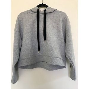 Stradivarius gray hoodie